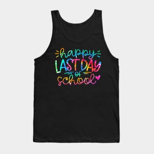 Happy Last Day Of School Hello Summer Teacher Student Tank Top